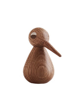 Birds af Kristian Vedel - Mørk eg / Mellem H: 12cm-Ø: 6,5cm - Jacobsen Plus