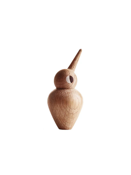 Birds af Kristian Vedel - Lys eg / Lille H: 7,5cm-Ø: 4cm - Jacobsen Plus
