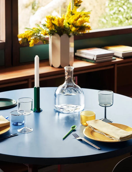 Tint Wine Glass fra Hay - Blue-Clear - Jacobsen Plus