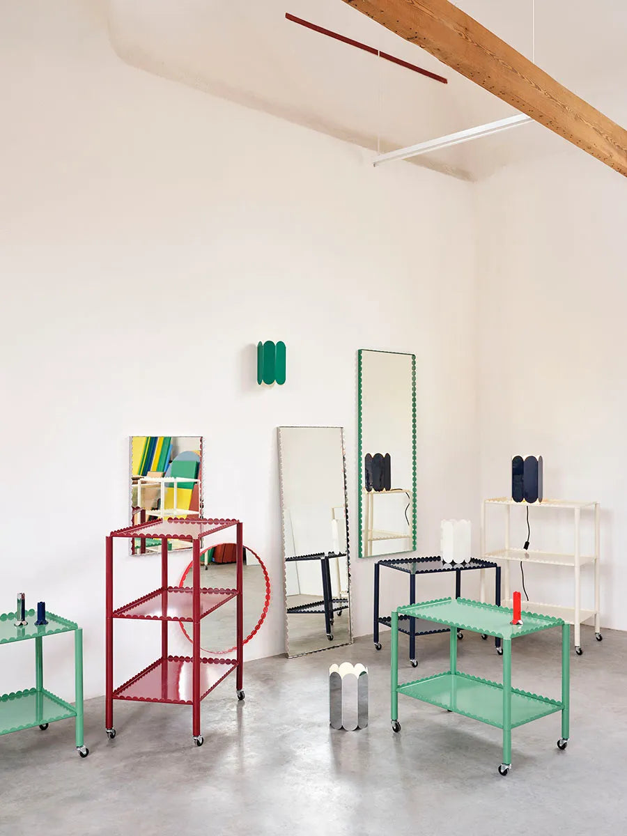 Arcs Mirror Rectangle S, mirrored fra Hay