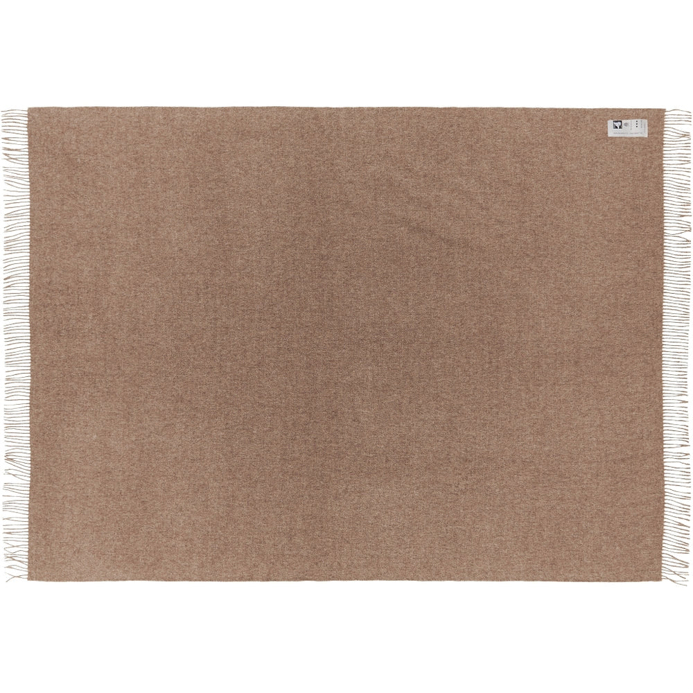 Silkeborg Uldspinderi - Arequipa Plaid, Rye Brown, 130x200 cm - 2 - Jacobsen Plus