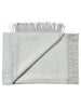 Arequipa Plaid, light grey fra Silkeborg Uldspinderi