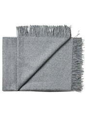 Arequipa Plaid, medium grey fra Silkeborg Uldspinderi
