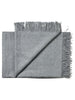 Arequipa Plaid, medium grey fra Silkeborg Uldspinderi