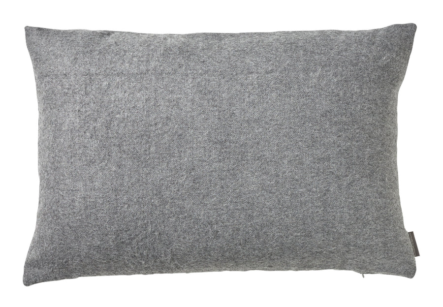 Arequipa pude, 60x40 cm fra Silkeborg Uldspinderi - Medium Grey - Jacobsen Plus