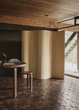 Stool 60, walnut stained fra Artek - 2 - Jacobsen Plus