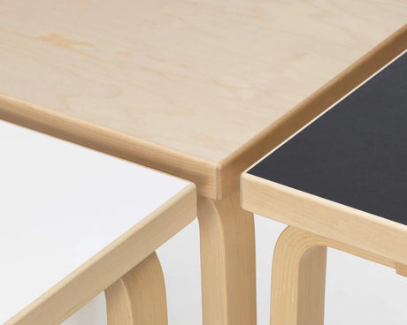 Aalto Table Rectangular 81B, 120 x 75 cm fra Artek - Birk - Jacobsen Plus
