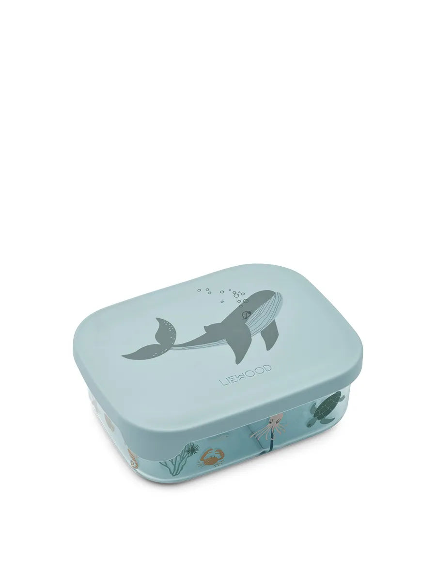 Arthur Tritan Lunch Box, sea creature/sandy fra Liewood