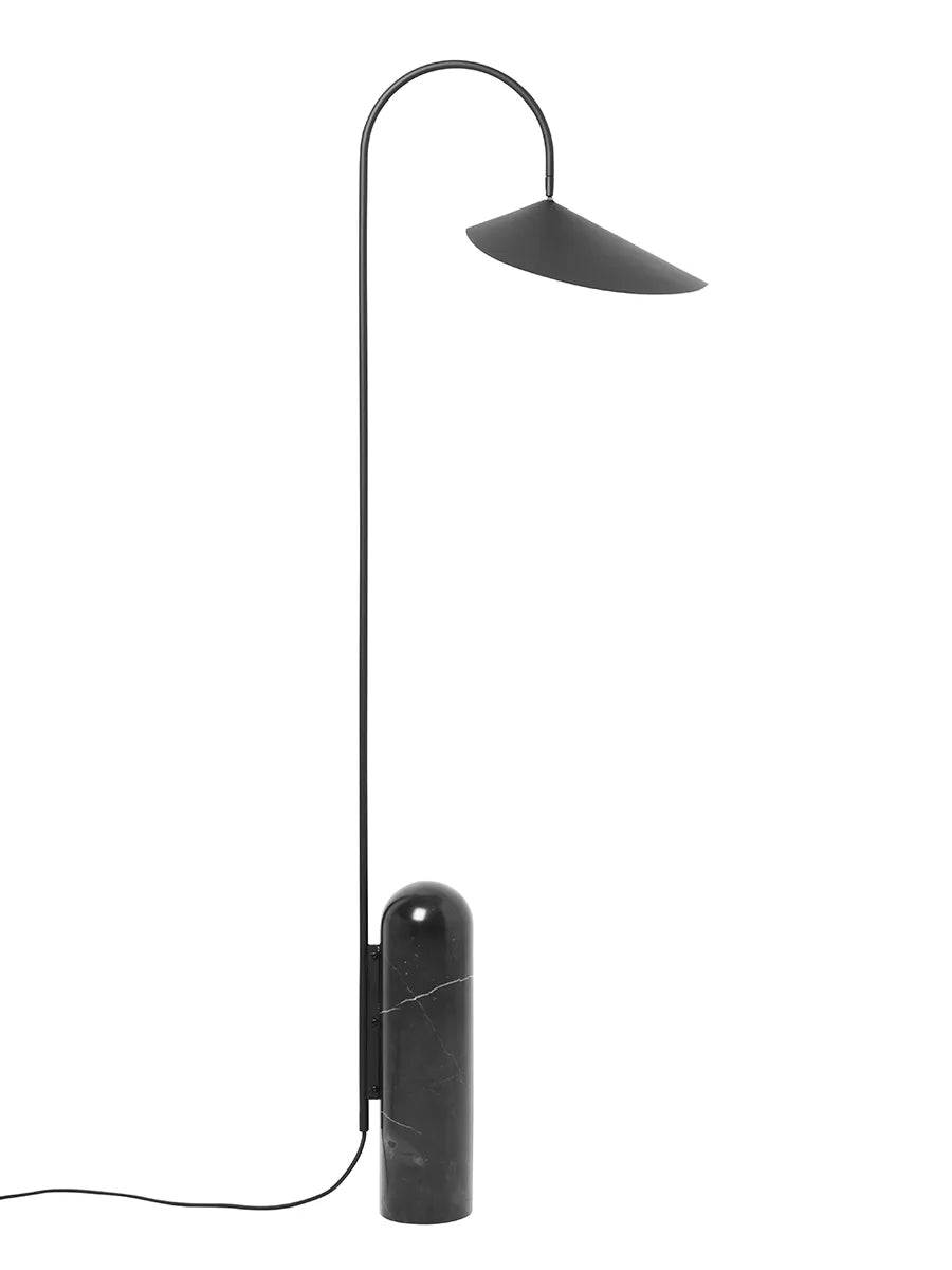 Arum Gulvlampe fra Ferm Living - Sort - Jacobsen Plus