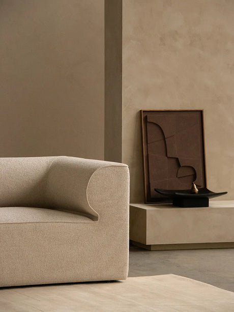 Eave Sofa 2 pers. Configuration 1 fra Audo Copenhagen - Bouclé 02 - Jacobsen Plus