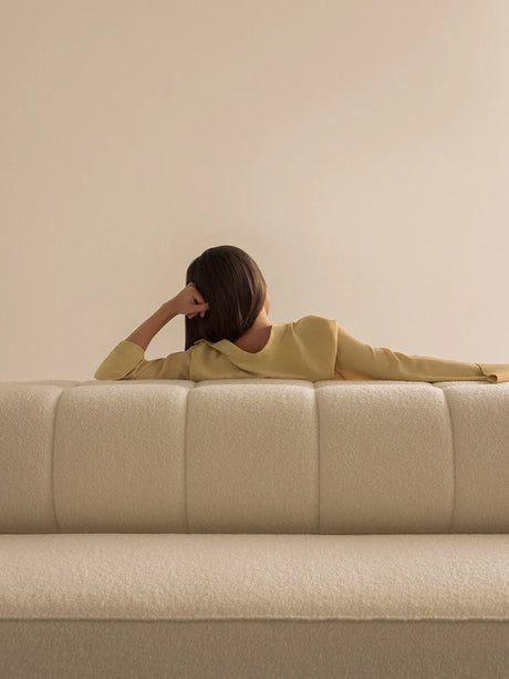Eave Seamline Modular Sofa 4 pers. Configuration 1 fra Audo Copenhagen - Audo Bouclé 02 - Jacobsen Plus