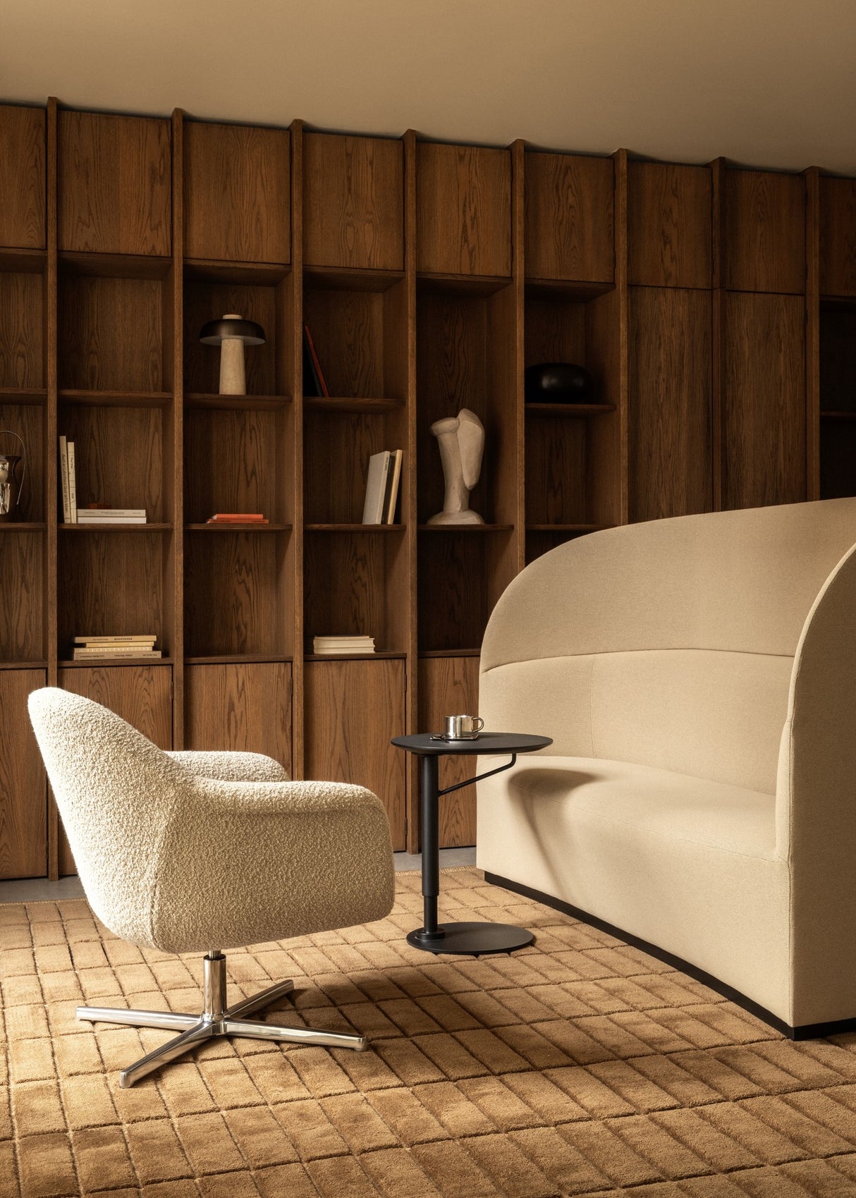 Harbour lænestol m. swivel fra Audo Copenhagen - 3 - Jacobsen Plus