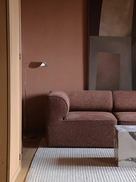 Eave Sofa 2 pers. Configuration 1 fra Audo Copenhagen - Bouclé 02 - Jacobsen Plus