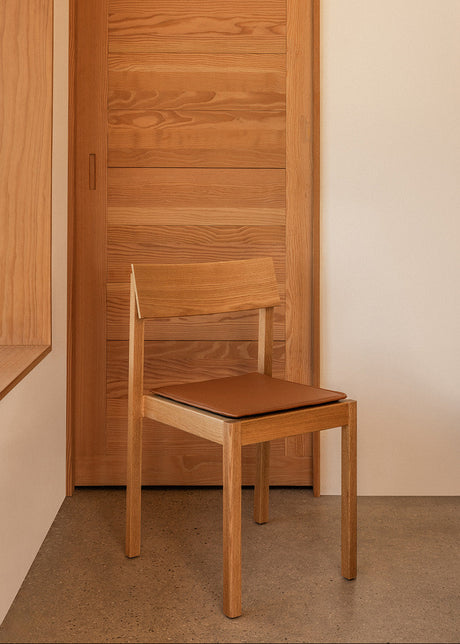 Audo Copenhagen - Mauro sædehynde - Madras læder - Cognac - Jacobsen Plus