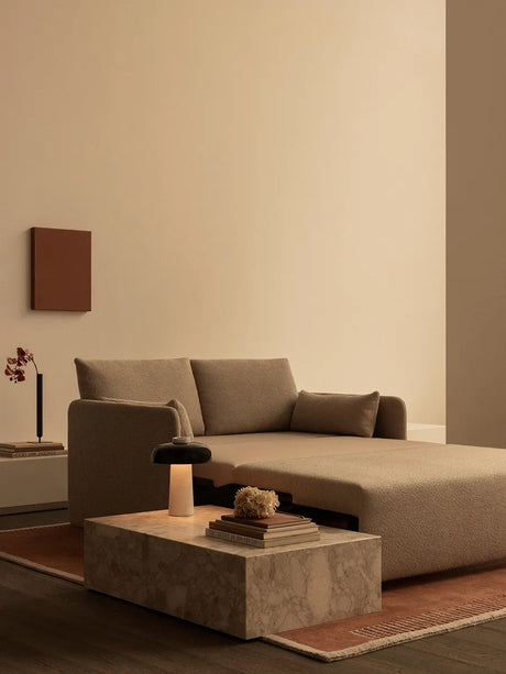 Offset 2-Seater Sofa Bed fra Audo Copenhagen - Audo Bouclé 02 - Jacobsen Plus