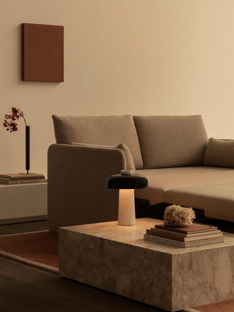 Offset 2-Seater Sofa Bed fra Audo Copenhagen - Audo Bouclé 02 - Jacobsen Plus