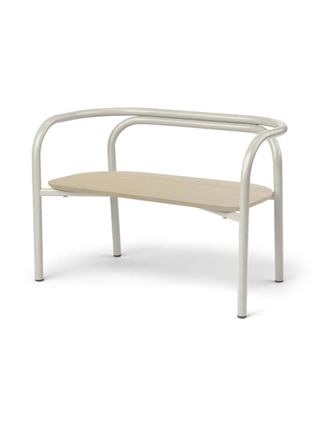 Axel Bænk, natural/sandy mix fra Liewood - 1 - Jacobsen Plus
