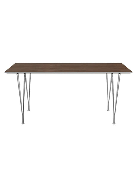 Piet Hein B638 spisebord, 160 x 80 cm fra Fritz Hansen - Valnød finér m. finérkant - Jacobsen Plus
