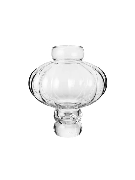 Balloon Vase 08, glas fra Louise Roe - Opal White - Jacobsen Plus