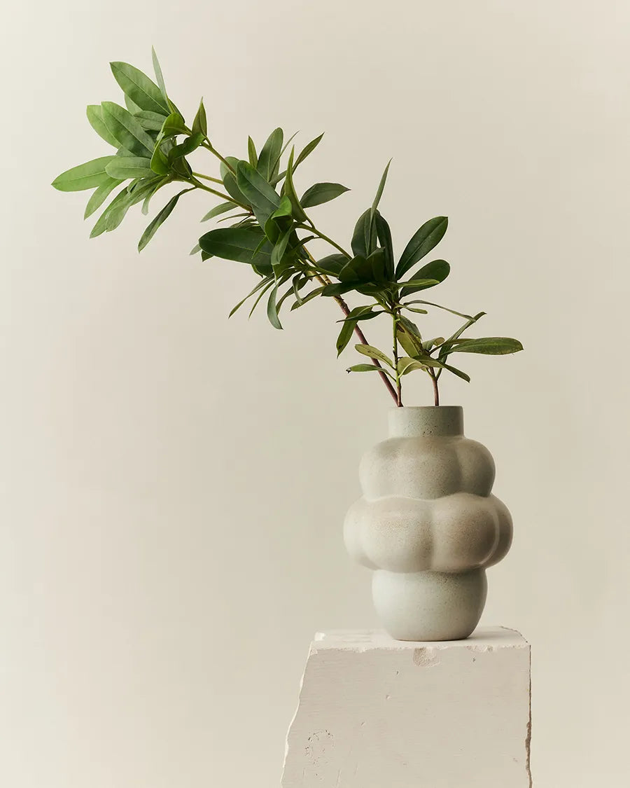 Balloon Vase 04, ceramic, Vintage Glaze fra Louise Roe