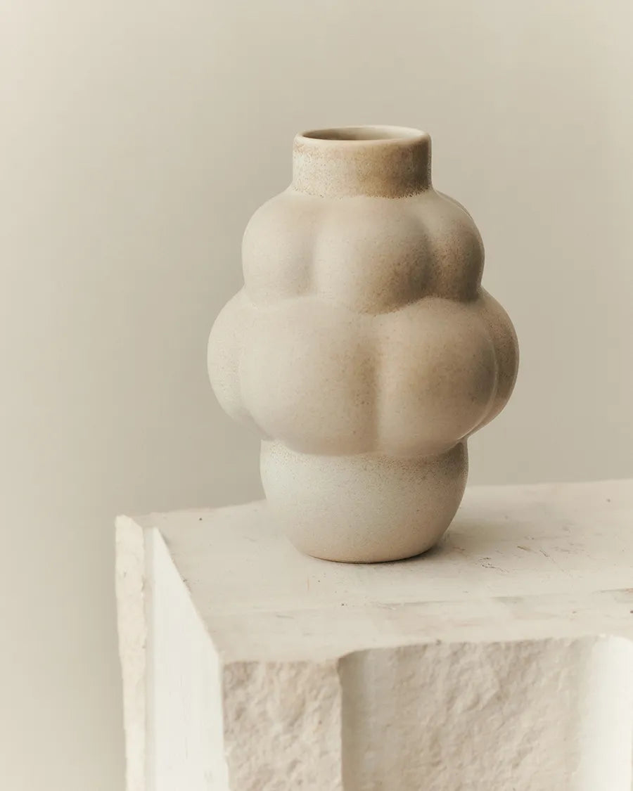 Balloon Vase 04 petit, ceramic, Vintage Glaze fra Louise Roe