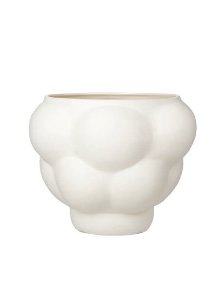 Balloon Bowl 06, ceramic fra Louise Roe - Raw White - Jacobsen Plus