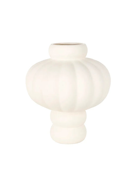 Balloon Vase 03, ceramic fra Louise Roe - Raw White - Jacobsen Plus
