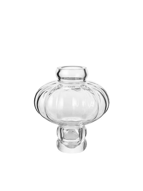 Balloon Vase 02, glas fra Louise Roe - Opal White - Jacobsen Plus