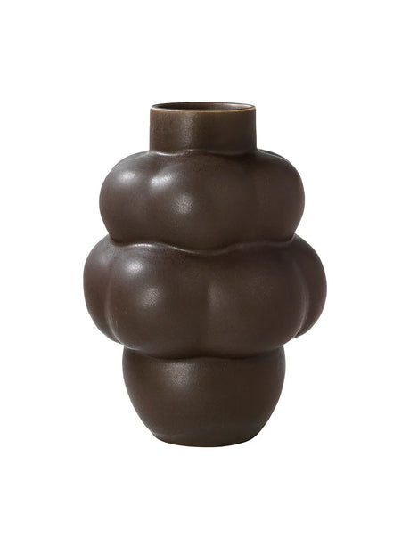Balloon Vase 04 Grande, ceramic fra Louise Roe - Mud Brown - Jacobsen Plus