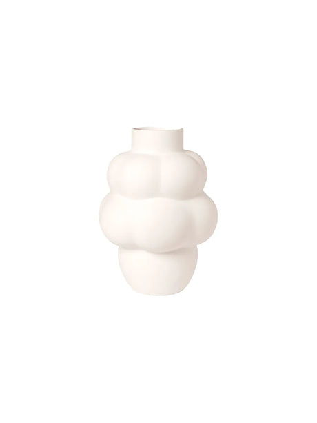 Balloon Vase 04 Petit, ceramic fra Louise Roe - Raw White - Jacobsen Plus
