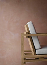 Bodil Kjær havesæt i teak med 1 havebord og 4 havestole inkl. hynder fra Carl Hansen & Søn - 6 - Jacobsen Plus