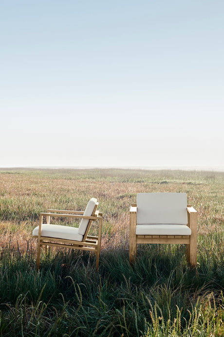 BK11 udendørs loungestol i teak fra Carl Hansen & Søn - 5 - Jacobsen Plus