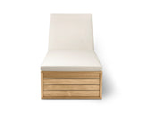 BK14 solseng i teak, inkl. hynde fra Carl Hansen & Søn - 14 - Jacobsen Plus