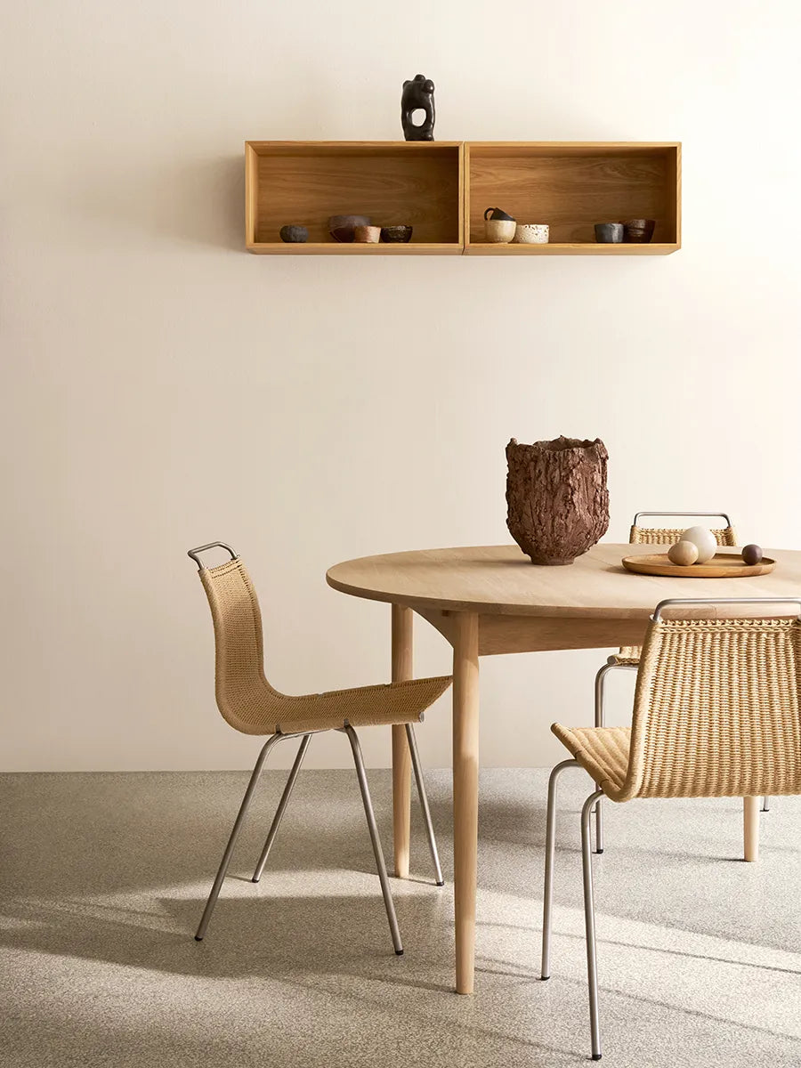 BM0121 Spisebord, sæbebehandlet eg af Børge Mogensen