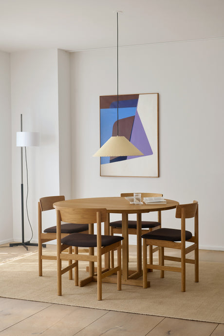 BM80 Shaker spisebord, rundt af Børge Mogensen - 1 - Jacobsen Plus