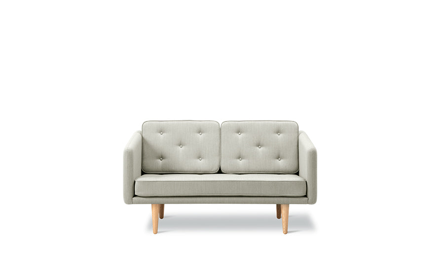 No. 1 Sofa 2-personers, Mood af Børge Mogensen - Mood 1101 - lys olieret eg - Jacobsen Plus