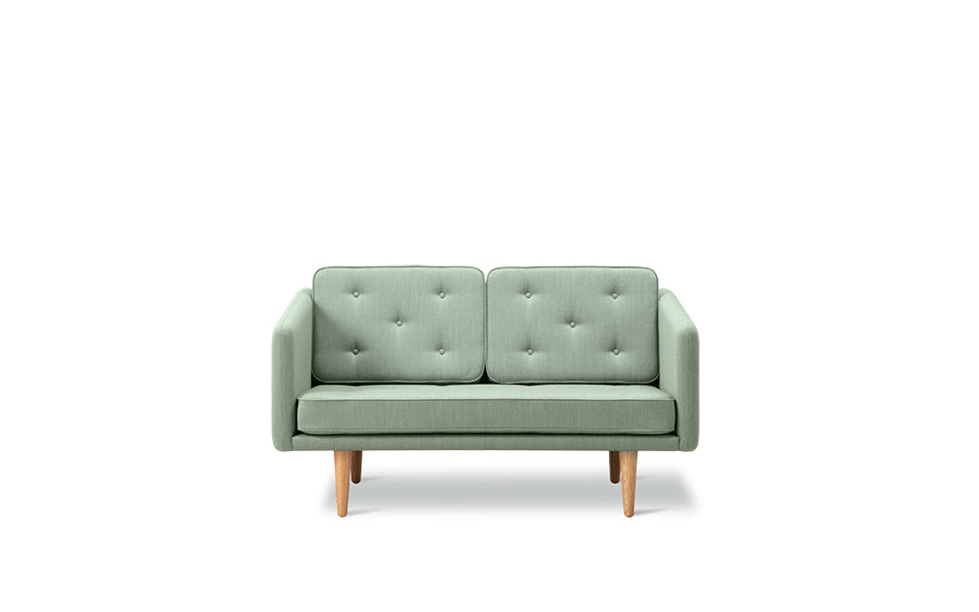 No. 1 Sofa 2-personers, Mood af Børge Mogensen - Mood 4106 - olieret eg - Jacobsen Plus