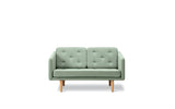 No. 1 Sofa 2-personers, Mood af Børge Mogensen - Mood 4106 - olieret eg - Jacobsen Plus