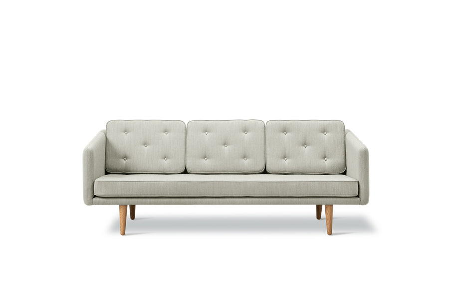 No. 1 Sofa 3-personers, Mood af Børge Mogensen - Mood 1101 - Lys olieret eg - Jacobsen Plus