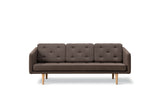 No. 1 Sofa 3-personers, Mood af Børge Mogensen - Mood 2102 - Olieret eg - Jacobsen Plus
