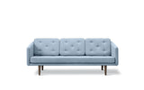 No. 1 Sofa 3-personers, Mood af Børge Mogensen - Mood 3103 - Røget eg bejdset - Jacobsen Plus