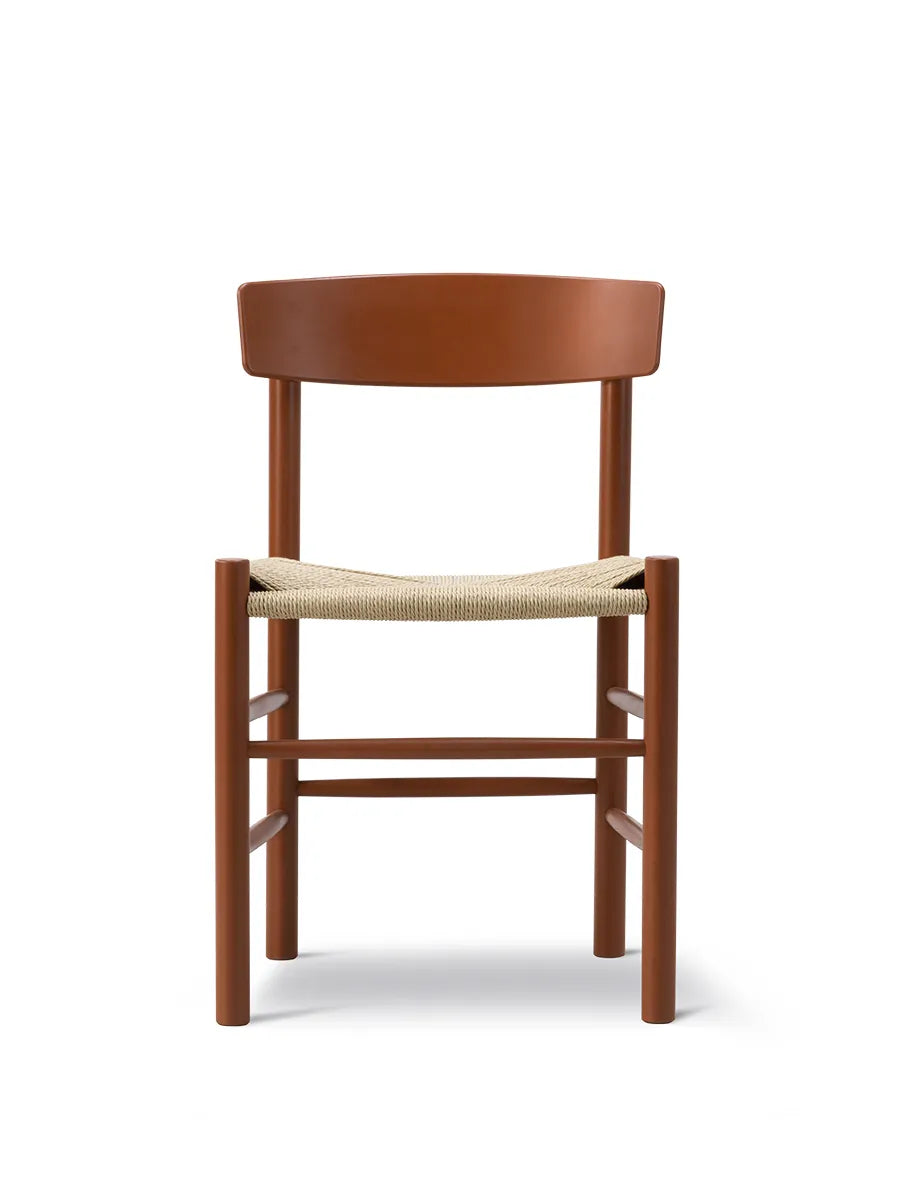 J39 Folkestolen, heritage red af Børge Mogensen