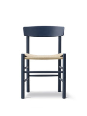 J39 Folkestolen, indigo blue af Børge Mogensen