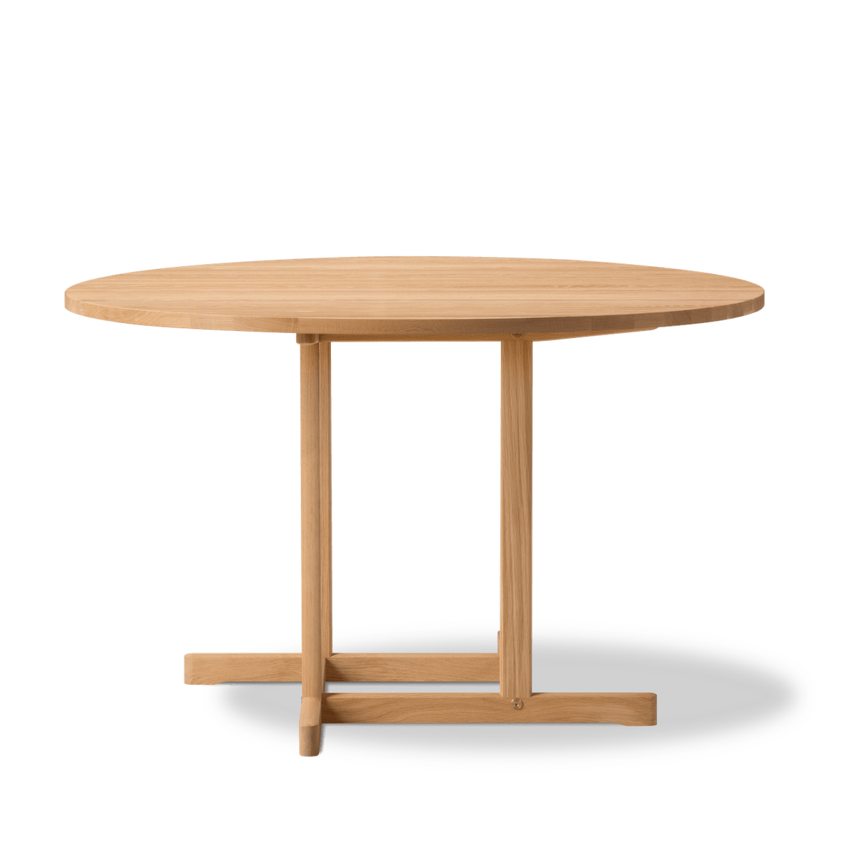 BM80 Shaker spisebord, rundt af Børge Mogensen - Eg / olie - Jacobsen Plus