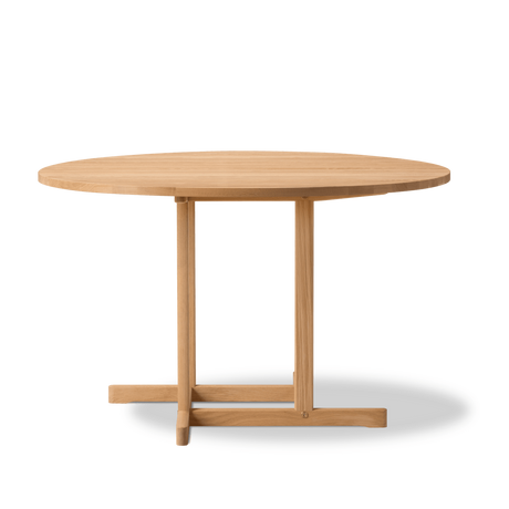 BM80 Shaker spisebord, rundt af Børge Mogensen - Eg / olie - Jacobsen Plus
