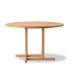 BM80 Shaker spisebord, rundt af Børge Mogensen
