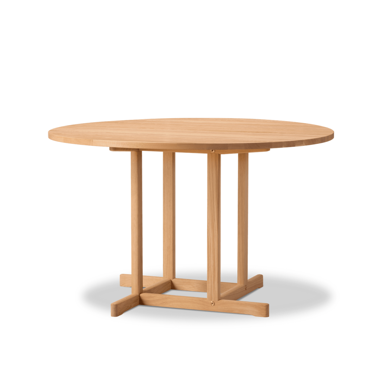 BM80 Shaker spisebord, rundt af Børge Mogensen - 3 - Jacobsen Plus