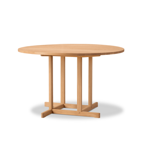 BM80 Shaker spisebord, rundt af Børge Mogensen - Eg / olie - Jacobsen Plus