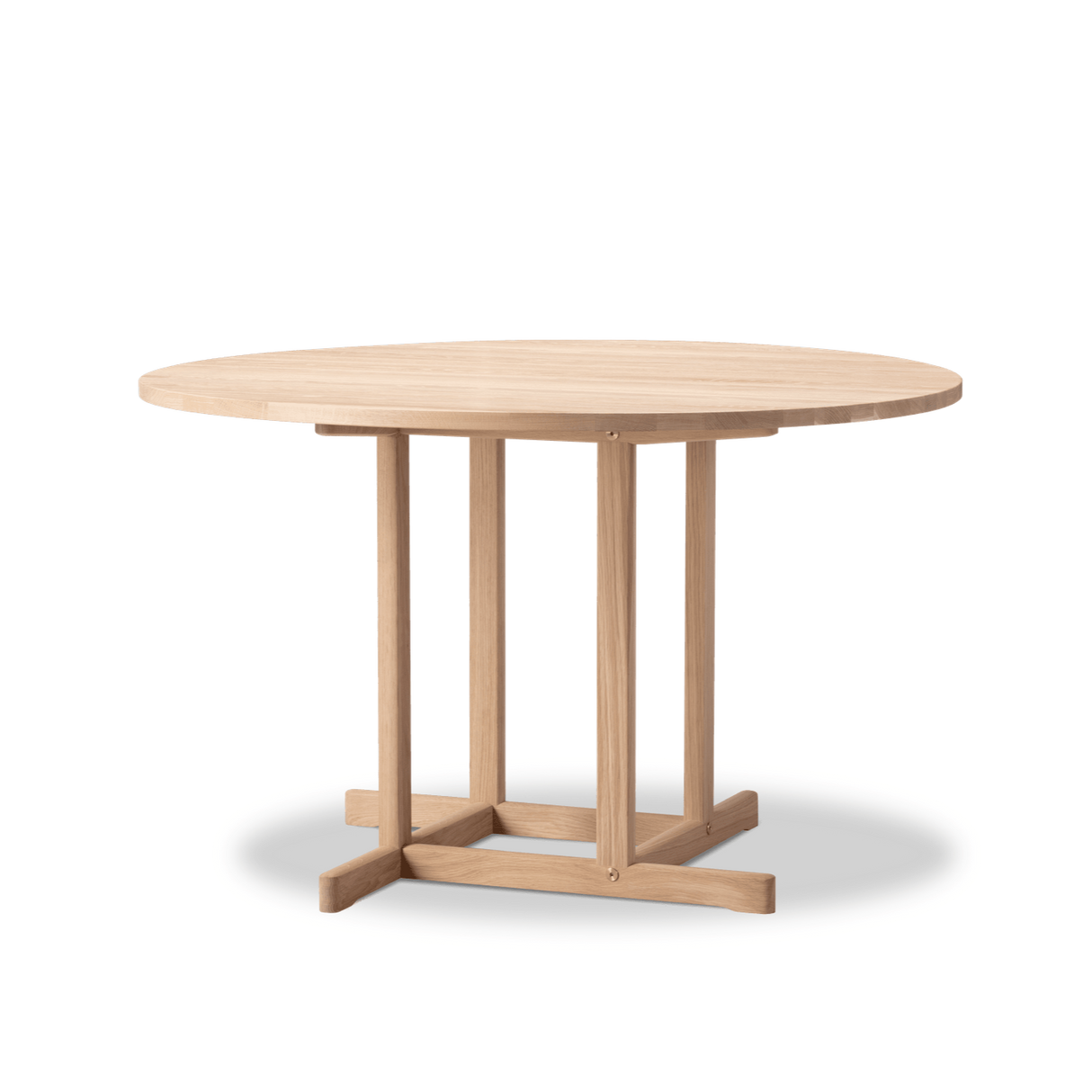 BM80 Shaker spisebord, rundt af Børge Mogensen - 4 - Jacobsen Plus