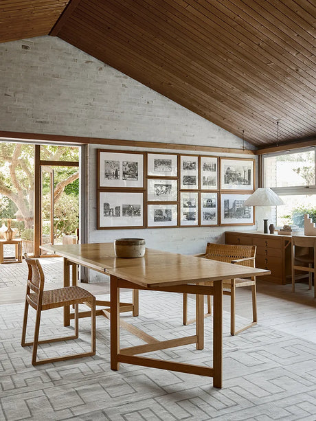 BM 71 Biblioteksbord af Børge Mogensen - Eg lak - Jacobsen Plus